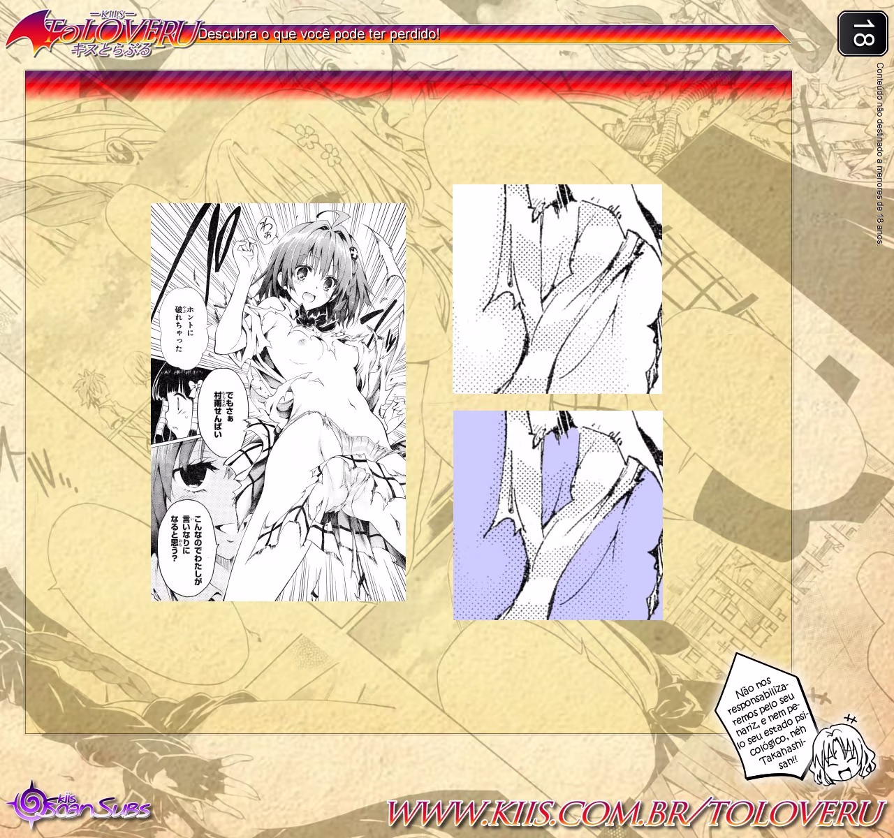 To Love Ru Darkness, capítulo 16, página 2
