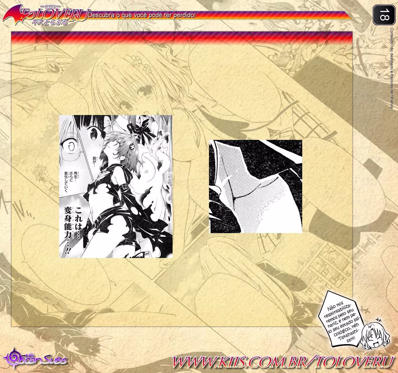 To Love Ru Darkness, capítulo 16, página 3