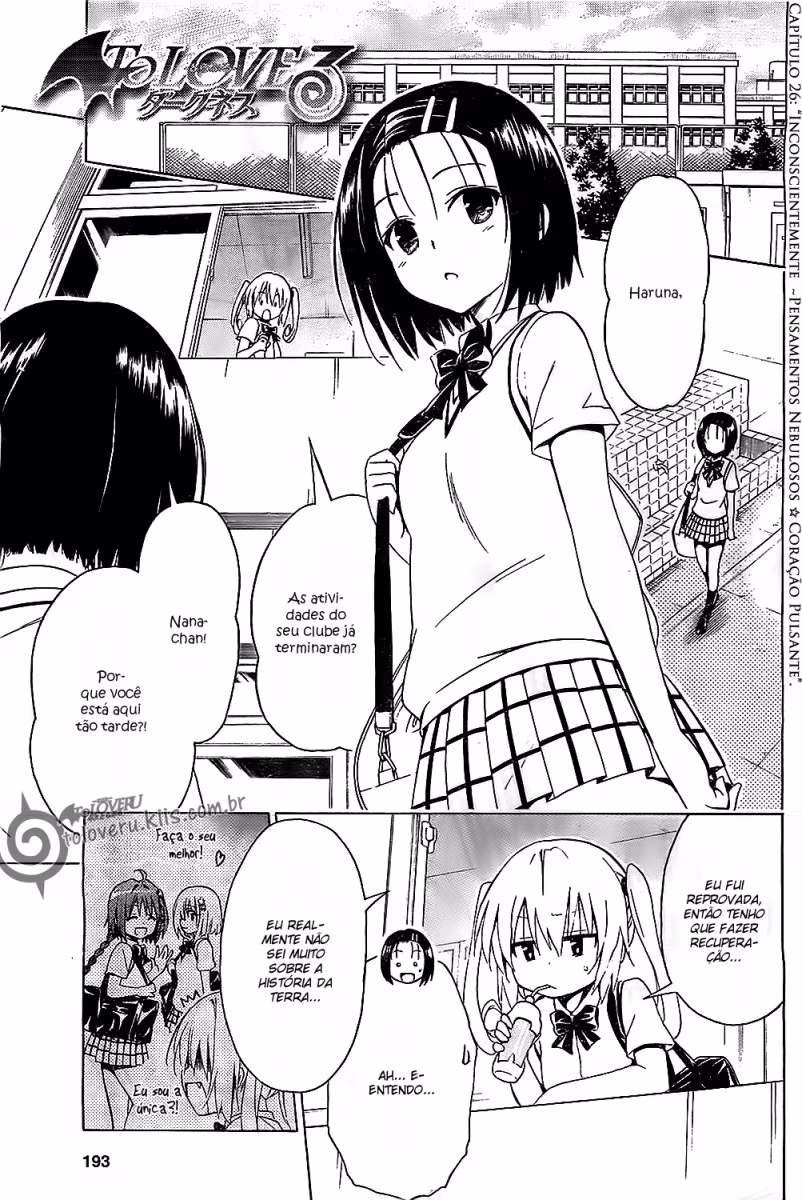 To Love Ru Darkness, capítulo 26, página 4