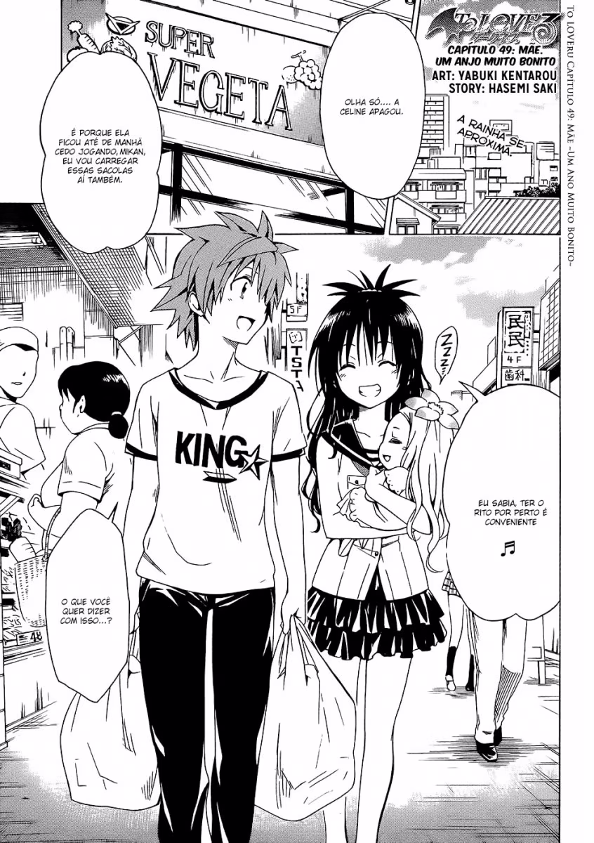 To Love Ru Darkness, capítulo 49, página 2
