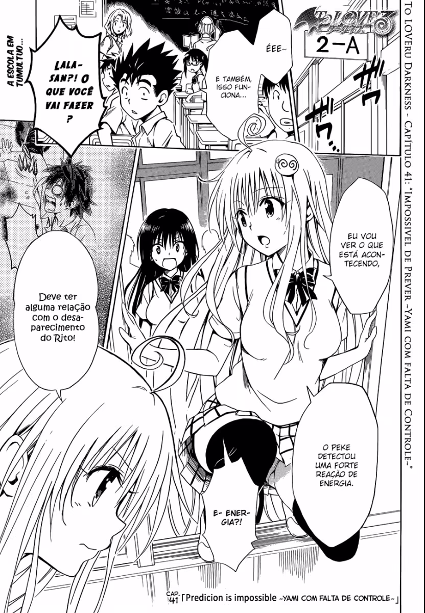 To Love Ru Darkness, capítulo 41, página 2