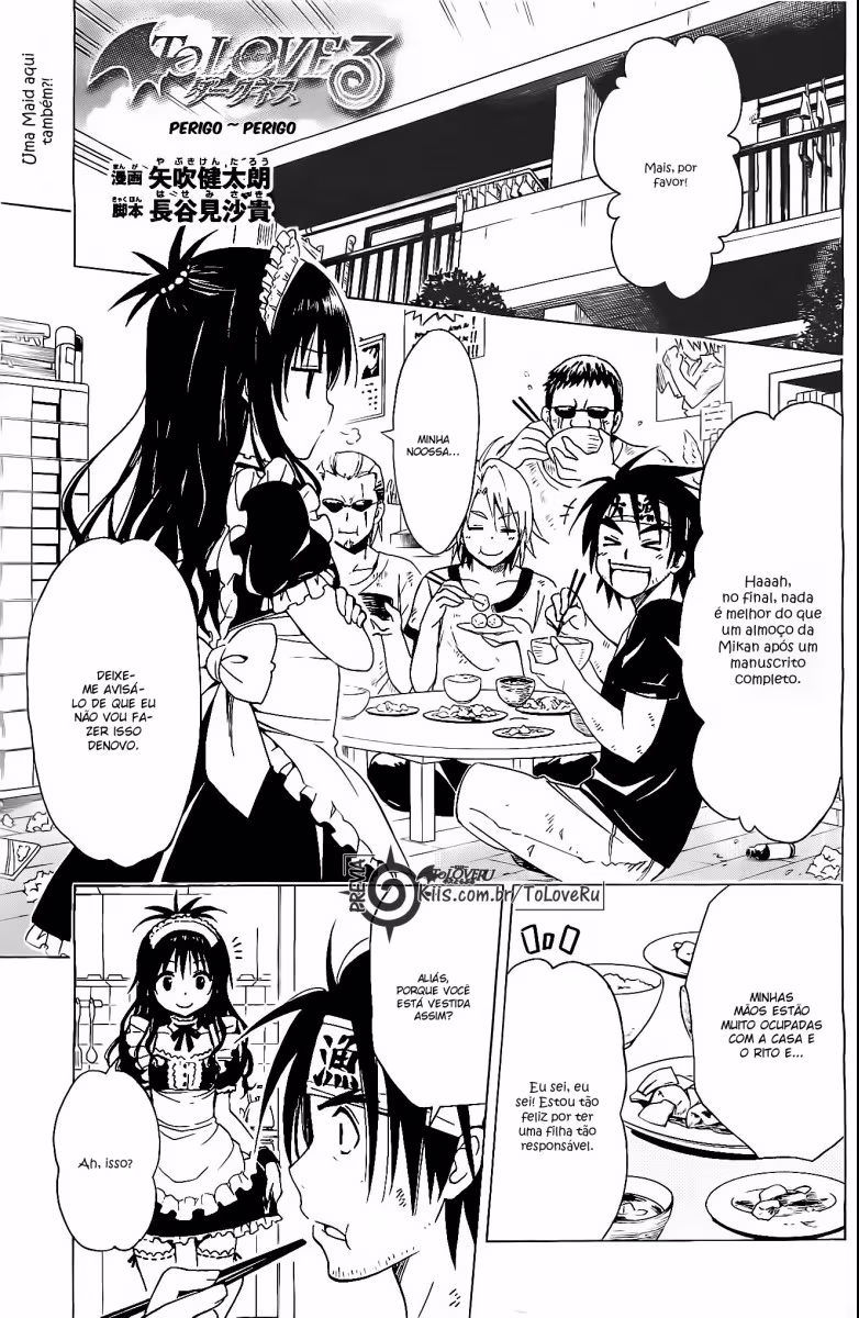 To Love Ru Darkness, capítulo 32, página 2
