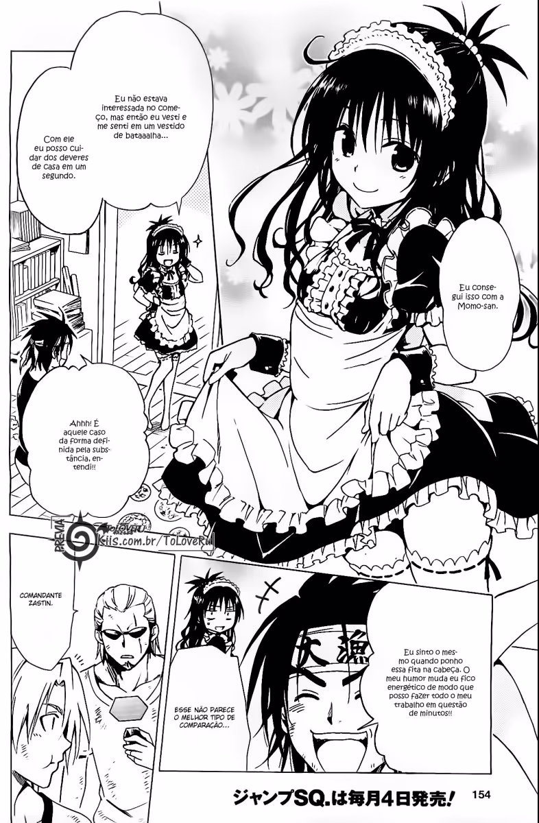 To Love Ru Darkness, capítulo 32, página 3