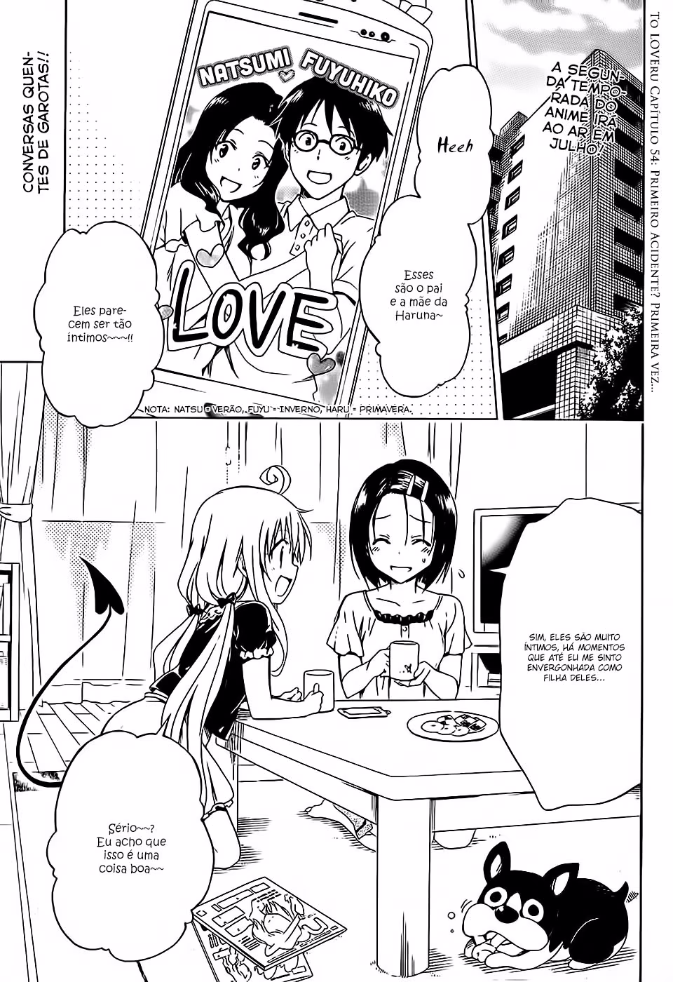 To Love Ru Darkness, capítulo 54, página 4