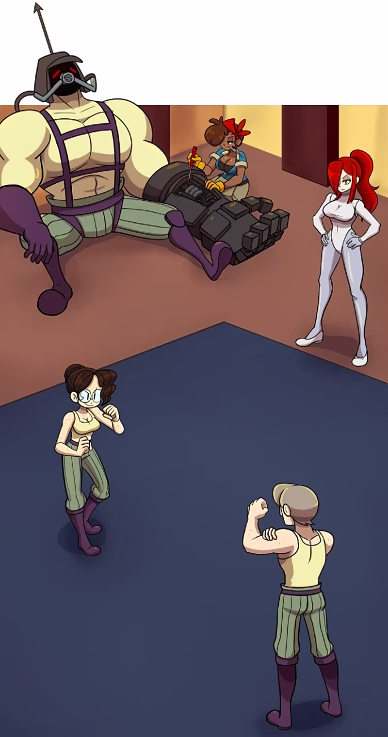 Skullgirls, capítulo 3, página 3