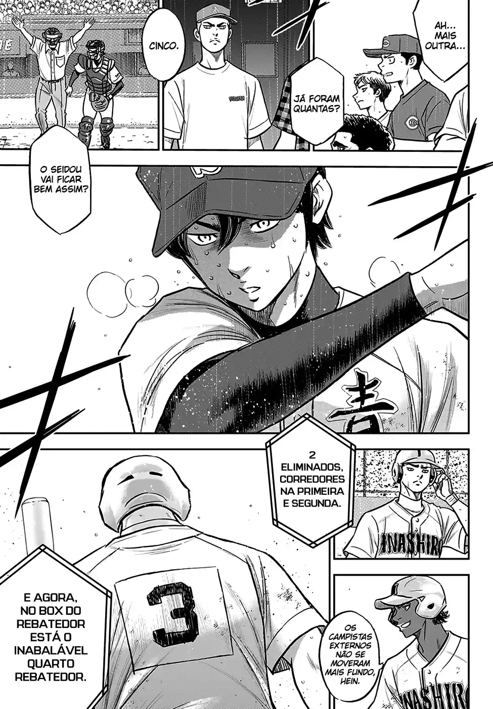 Diamond no Ace: Act II, capítulo 277, página 4