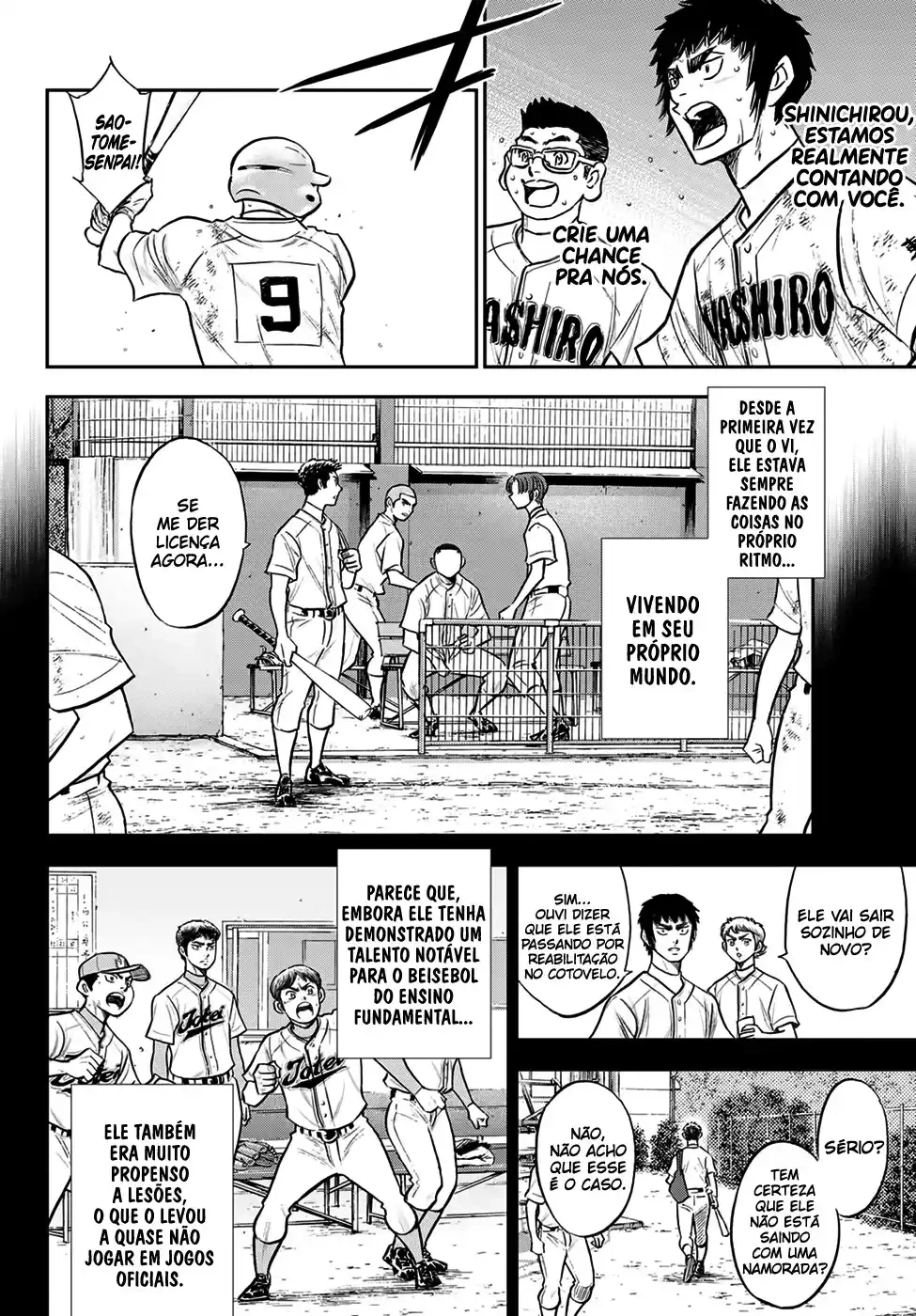 Diamond no Ace: Act II, capítulo 294, página 3