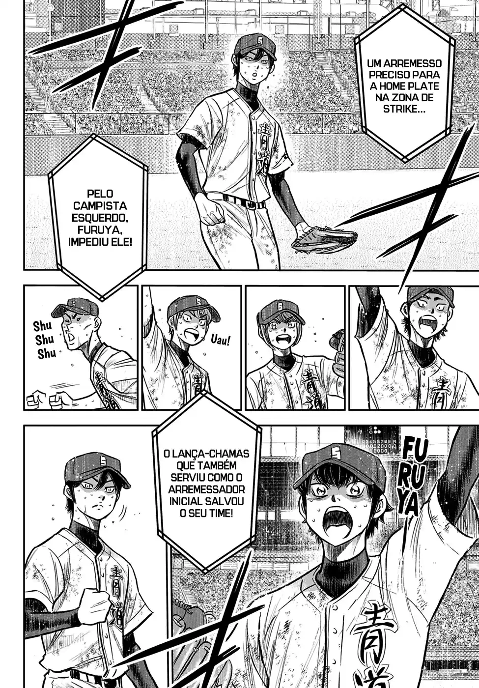 Diamond no Ace: Act II, capítulo 304, página 4