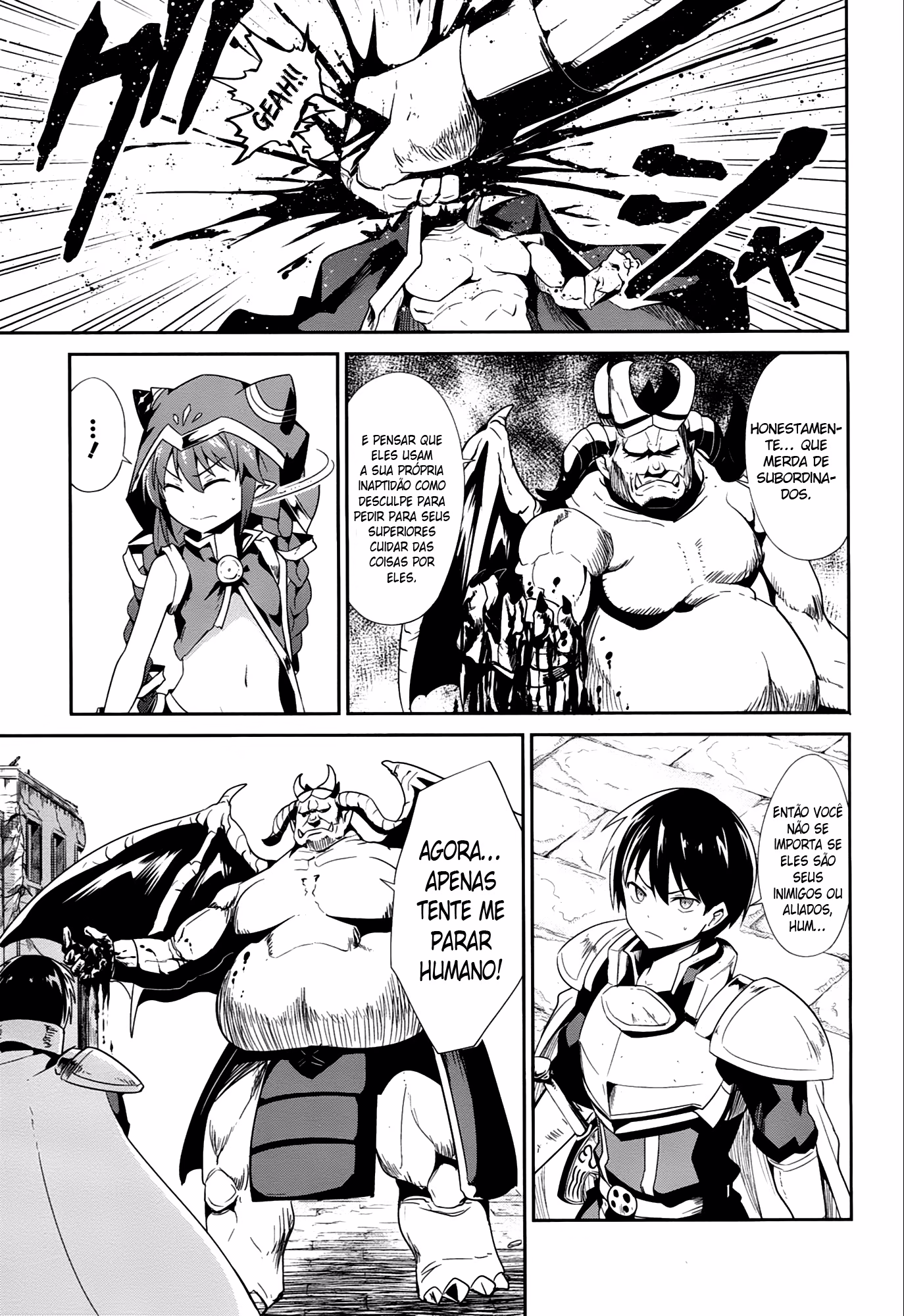 Sennen Sensou Aigis - Eiyuu no Kizuna, capítulo 18, página 4