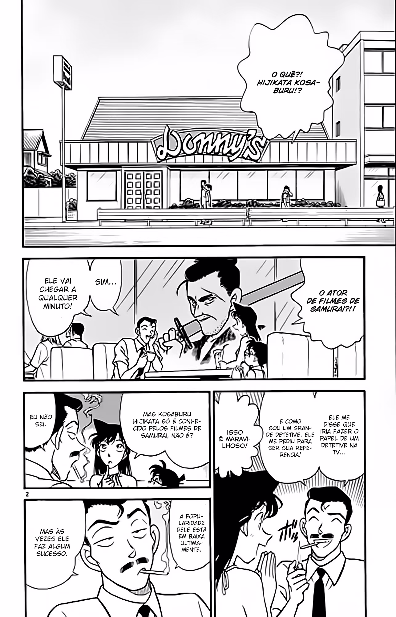 Meitantei Conan, capítulo 170, página 2