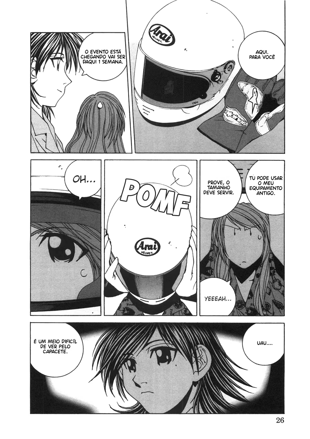 Kanojo no Carrera, capítulo 22, página 4