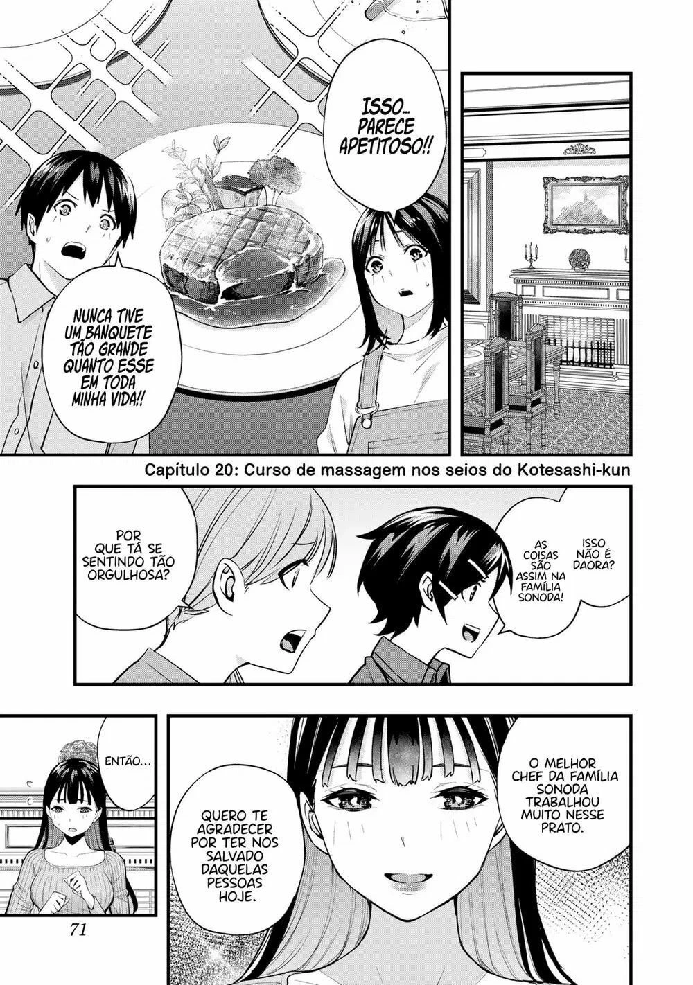 Sawaranaide Kotesashi-kun, capítulo 20, página 2