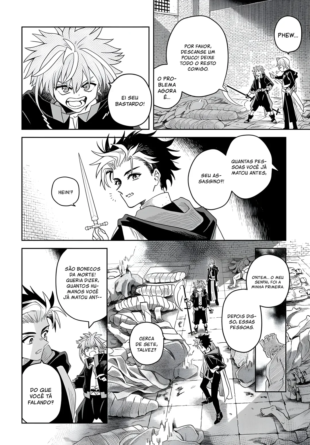 O Shinigami e o Gato Fantasma, capítulo 3, página 2