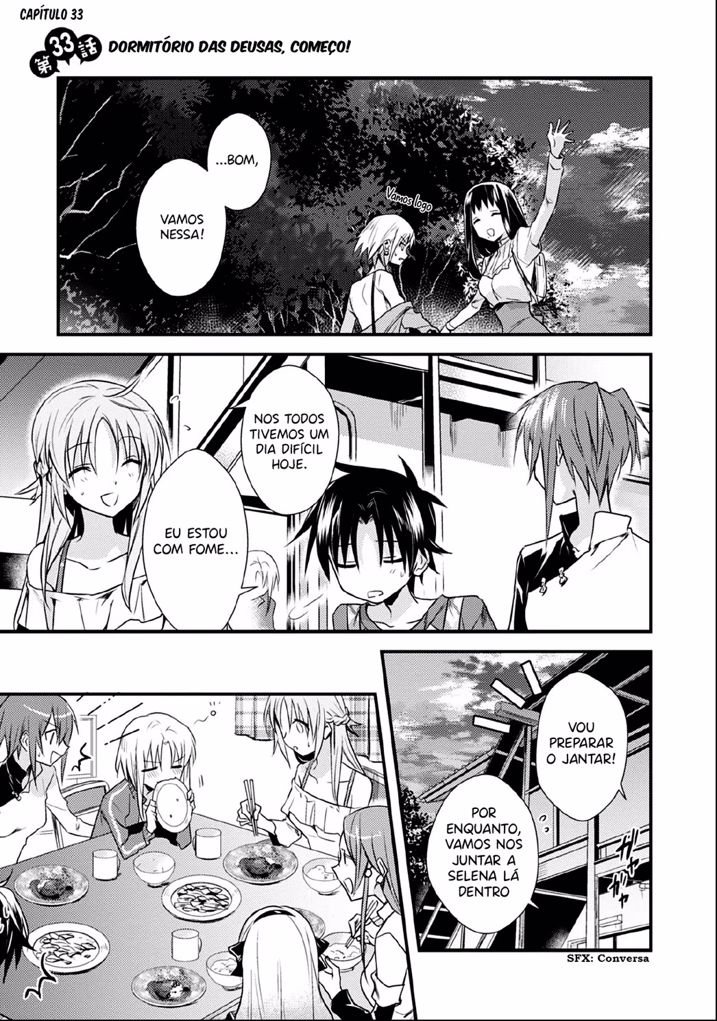 Megami-ryou no Ryoubo-kun, capítulo 33, página 2