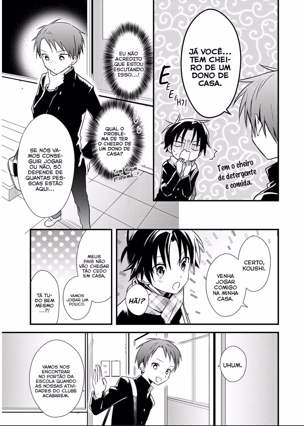 Megami-ryou no Ryoubo-kun, capítulo 23, página 4