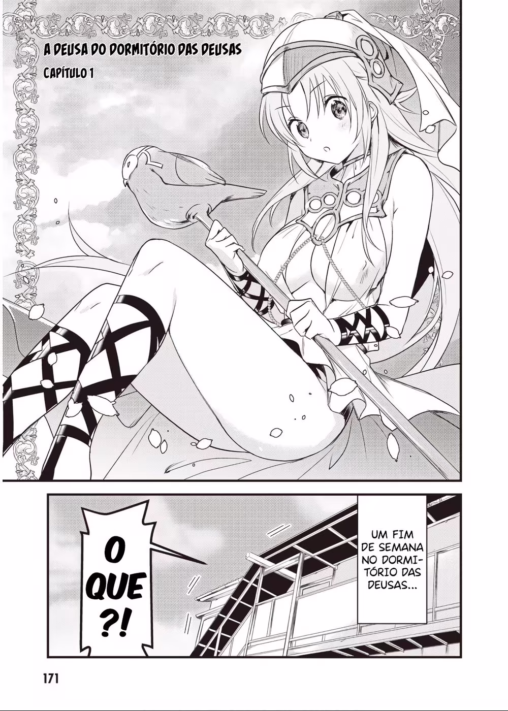 Megami-ryou no Ryoubo-kun, capítulo 10.5, página 4