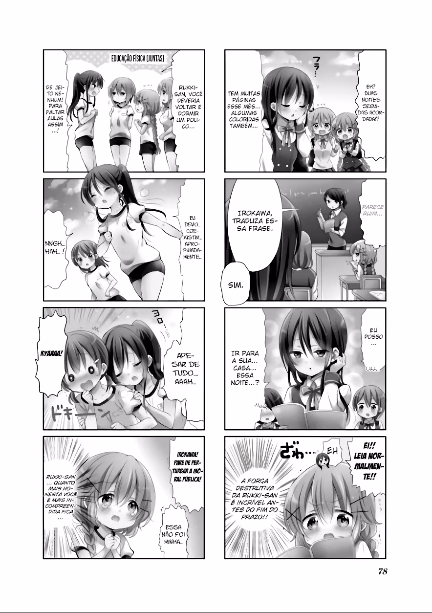 Comic Girls, capítulo 9, página 3