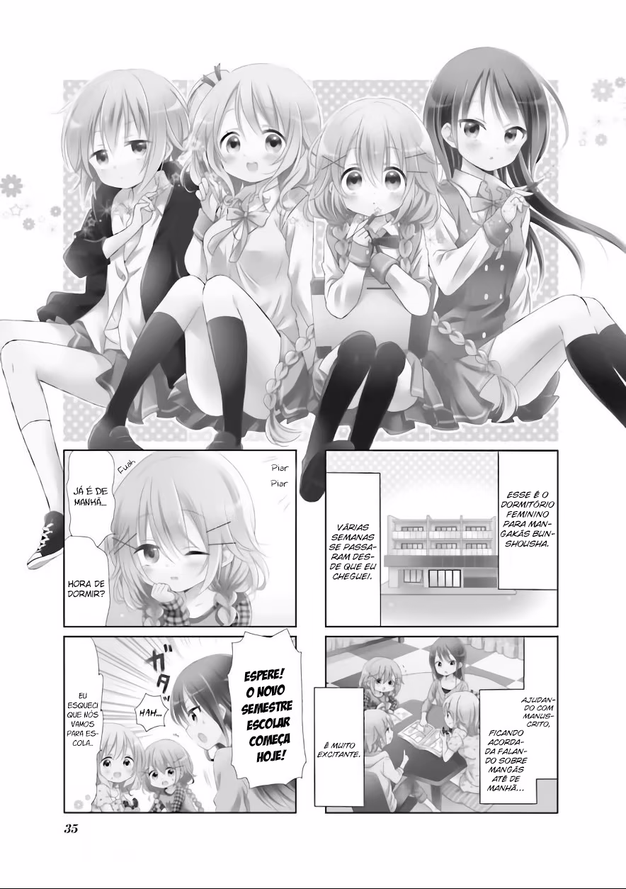 Comic Girls, capítulo 4, página 2