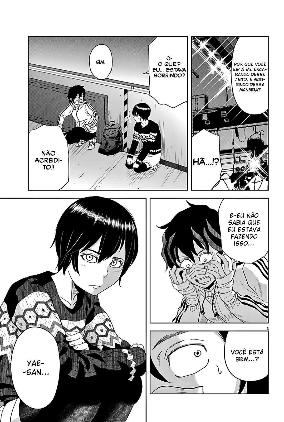 Saotome Senshu, Hitakakusu, capítulo 73, página 4