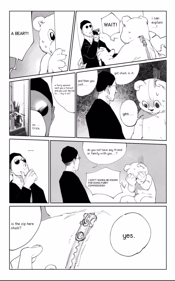 Mangá sem fio, capítulo 3, página 3
