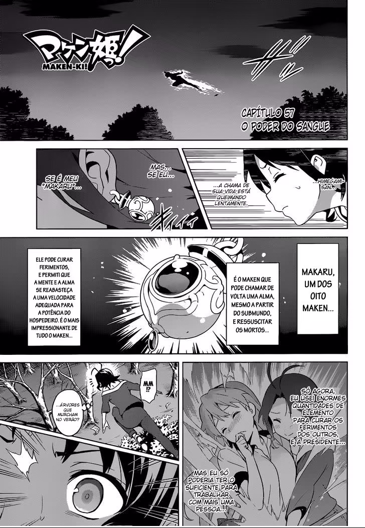 Maken-Ki!, capítulo 57, página 2