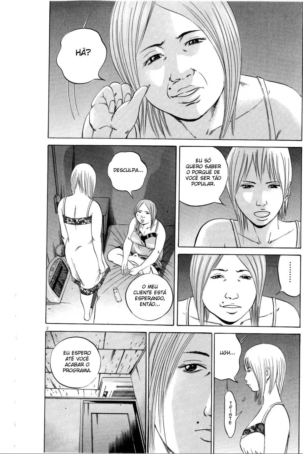 Yamikin Ushijima-kun, capítulo 50, página 2