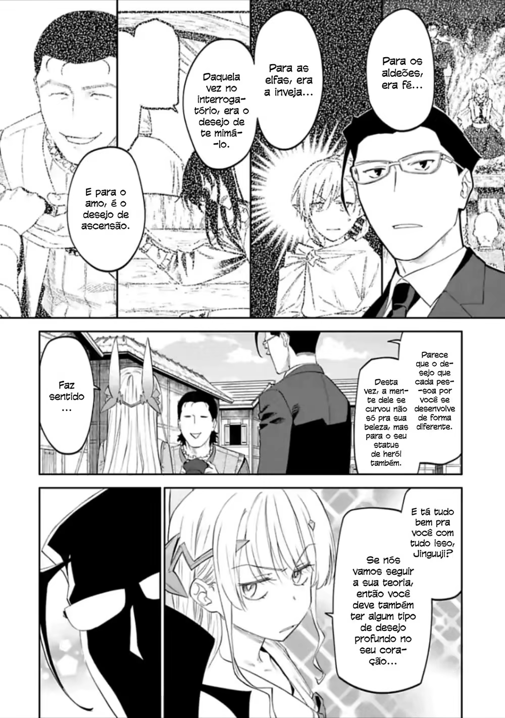 Fantasy Bishoujo Juniku Ojisan to, capítulo 24, página 3