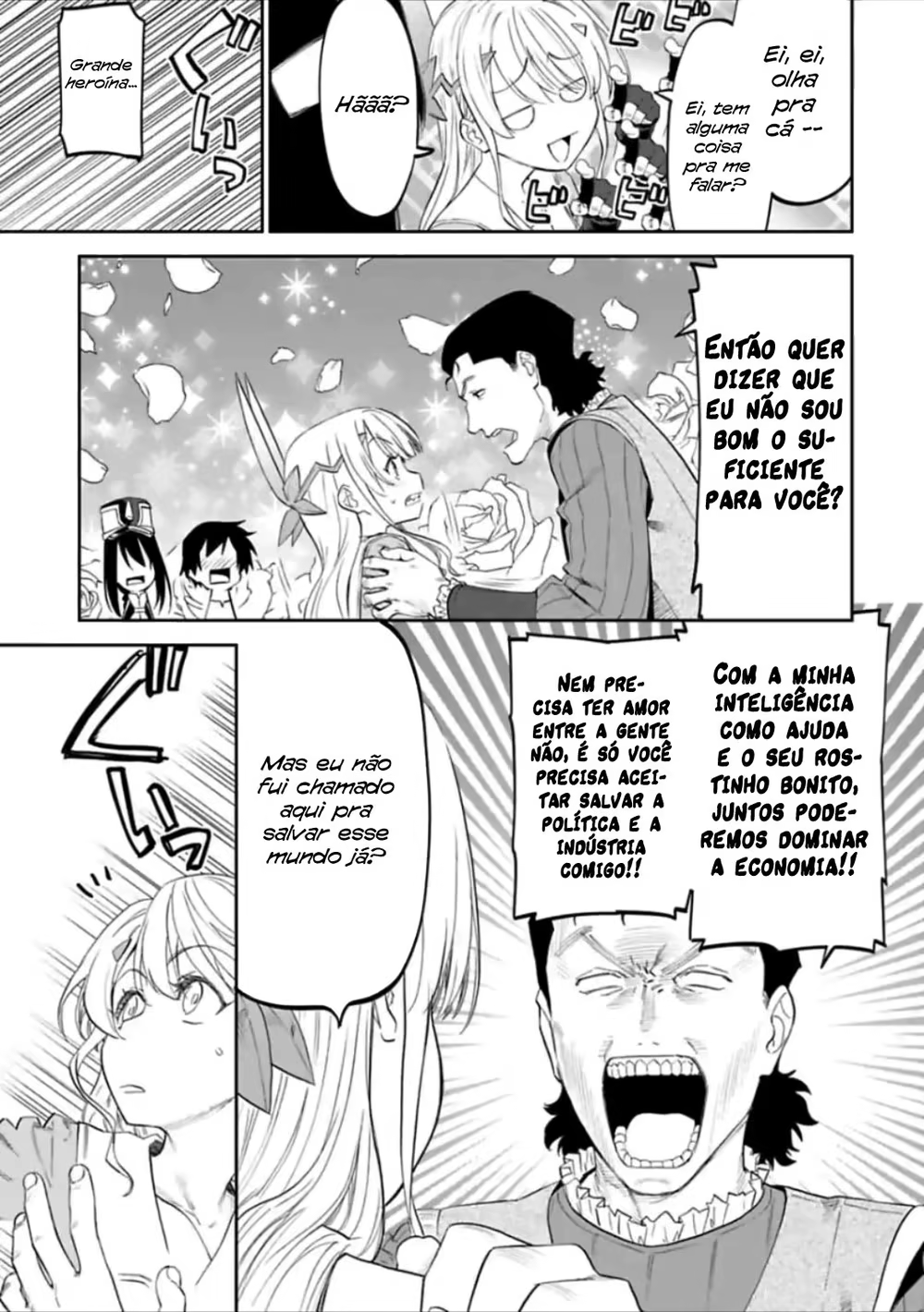 Fantasy Bishoujo Juniku Ojisan to, capítulo 24, página 4