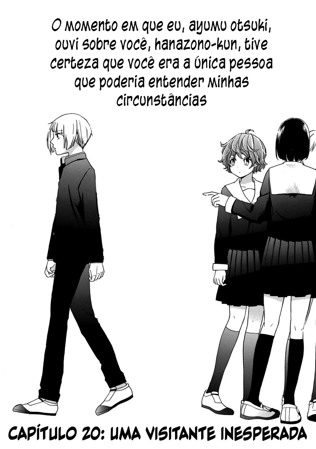 Hanazono e Kazoe: Encontros Inesperados no Refeitório, capítulo 20, página 2