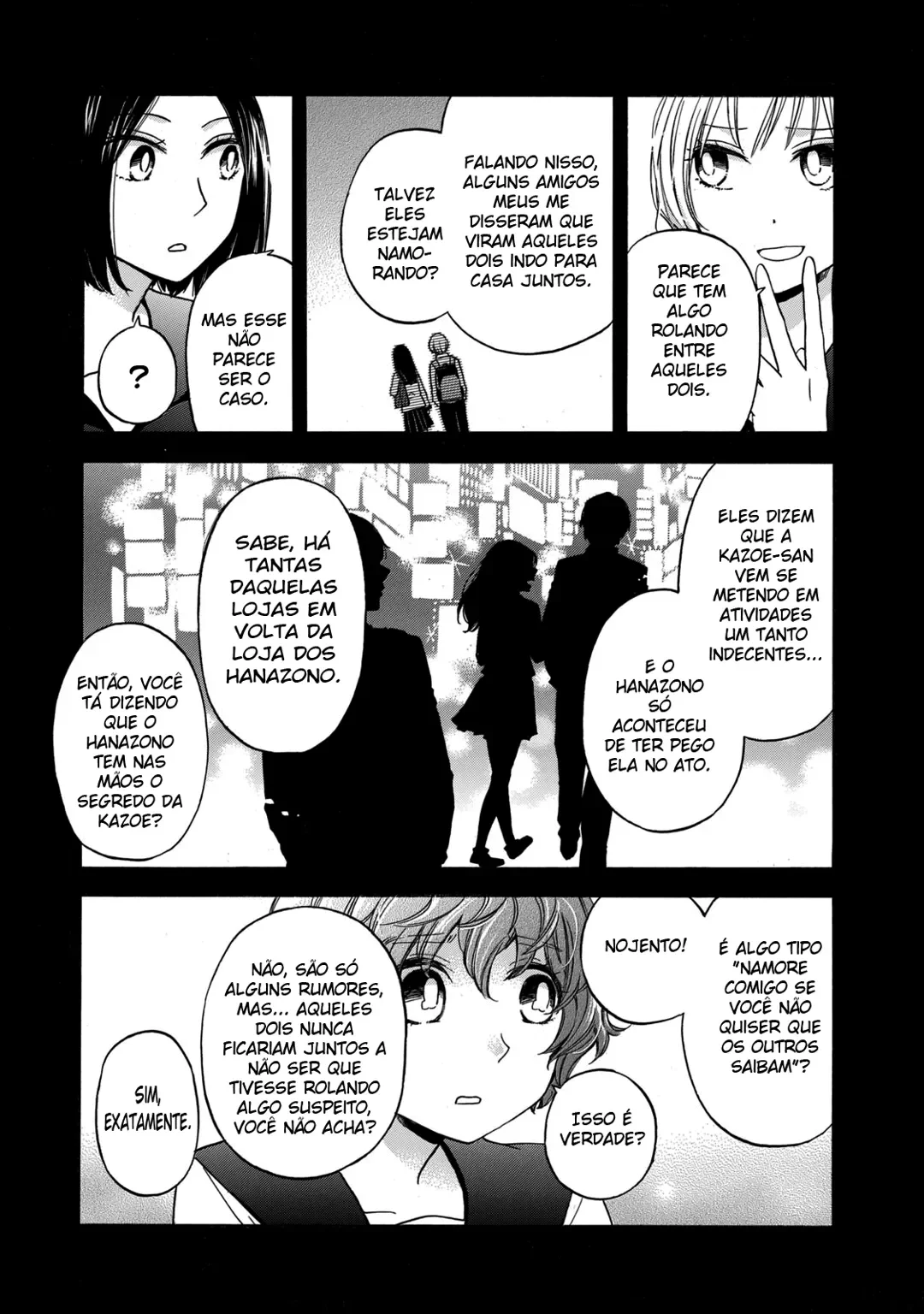 Hanazono e Kazoe: Encontros Inesperados no Refeitório, capítulo 20, página 4