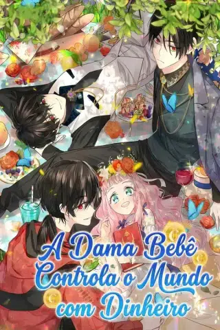 Capa de A Dama Bebê Controla O Mundo Com Dinheiro