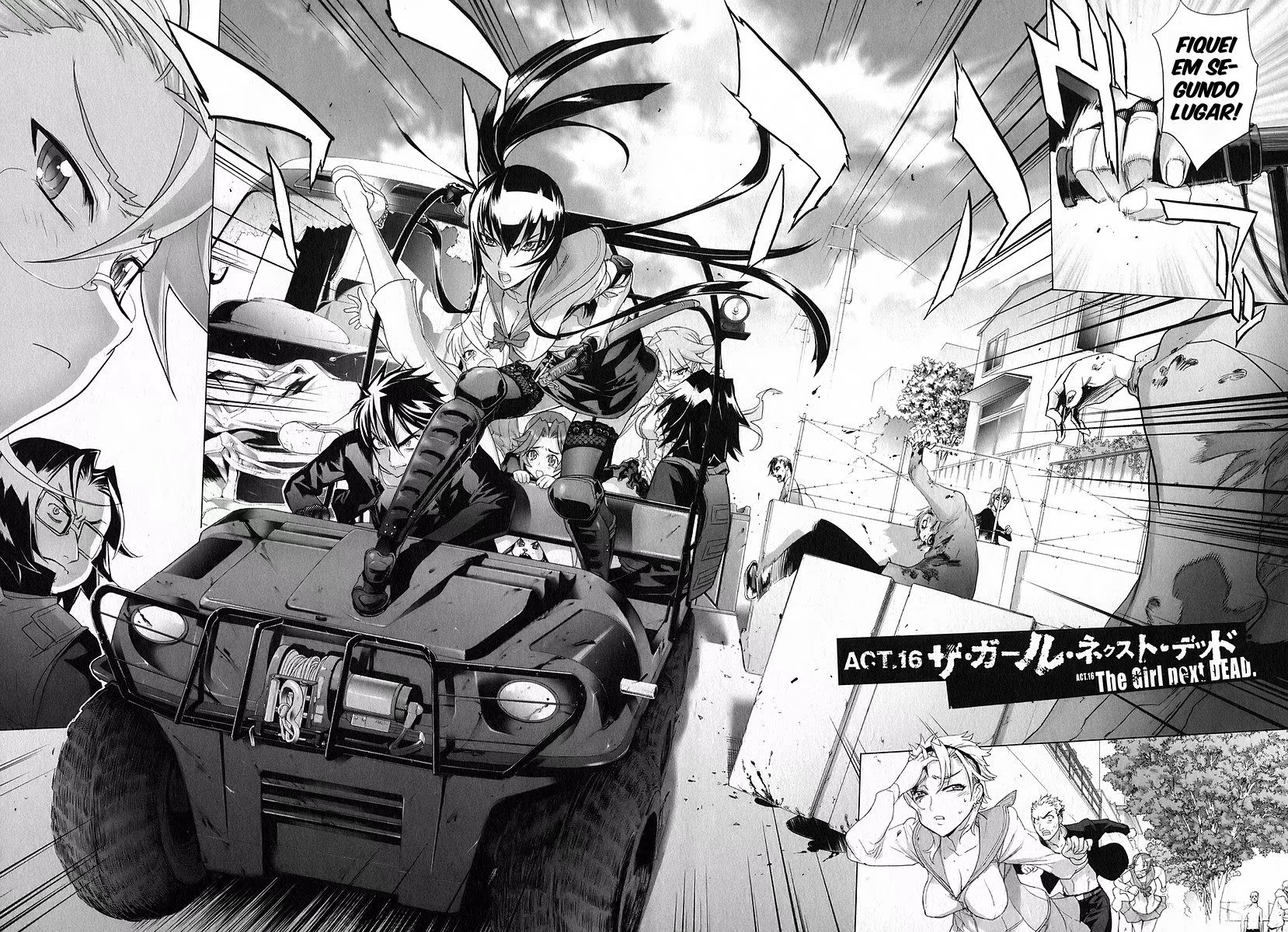 Highschool of the Dead, capítulo 16, página 2
