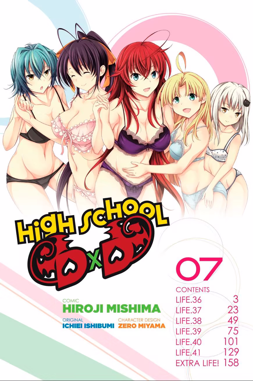 High School DxD, capítulo 36, página 4
