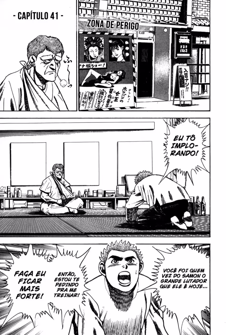 Koukou Tekken-den Tough, capítulo 41, página 3