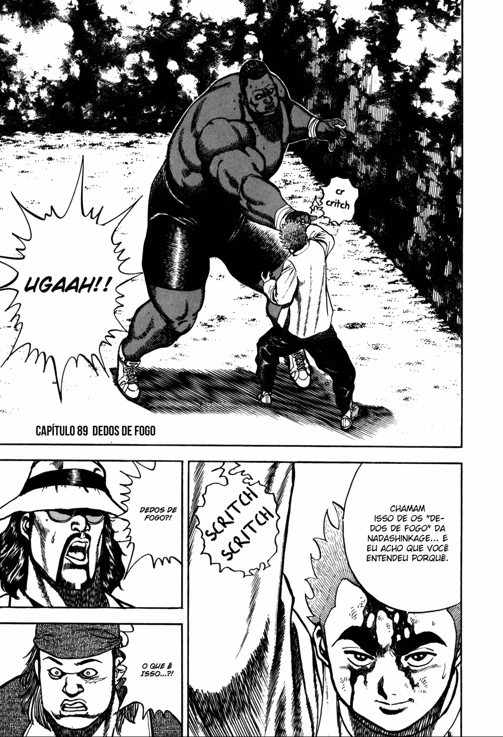 Koukou Tekken-den Tough, capítulo 89, página 3