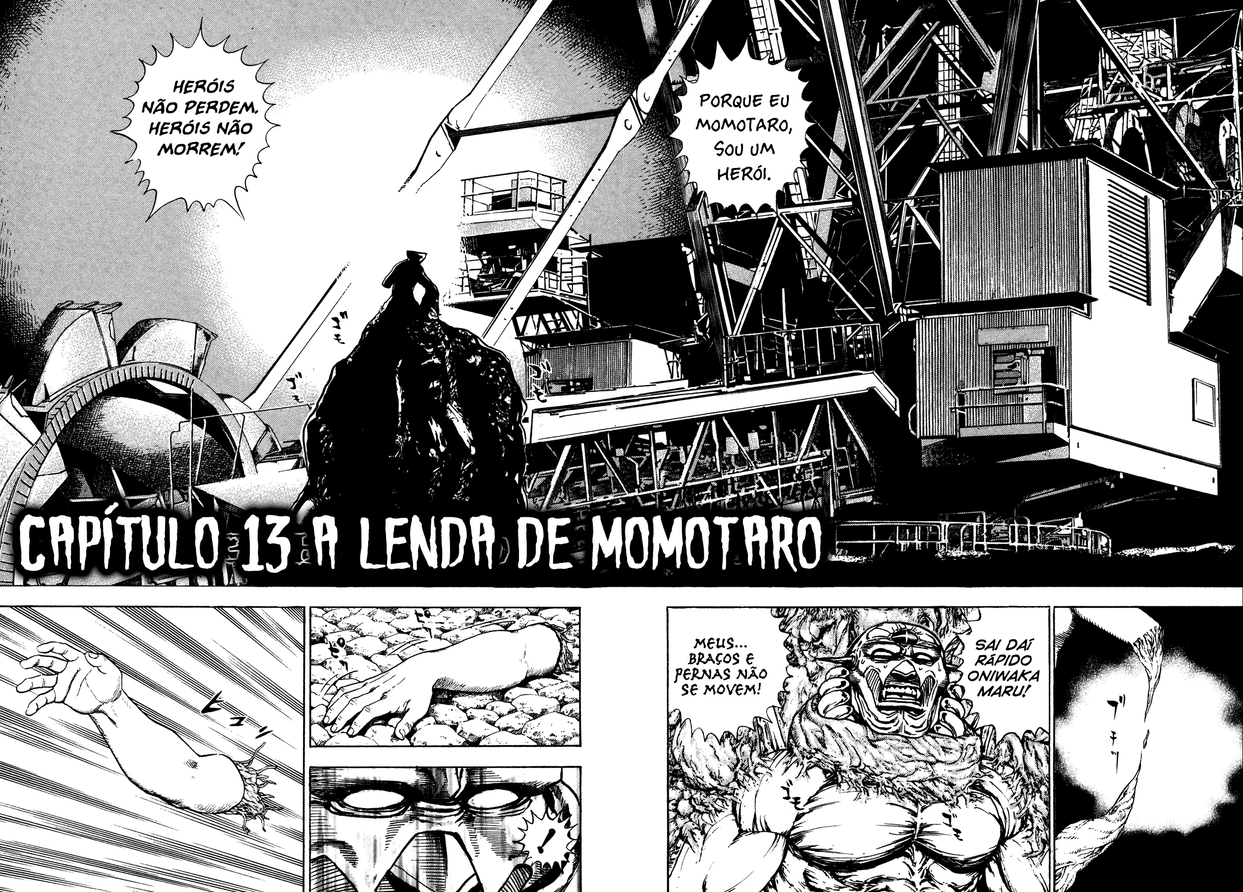 Oniwakamaru The Visitor, capítulo 13, página 3