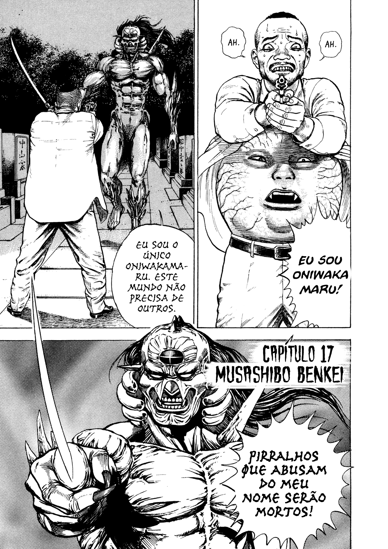 Oniwakamaru The Visitor, capítulo 17, página 2