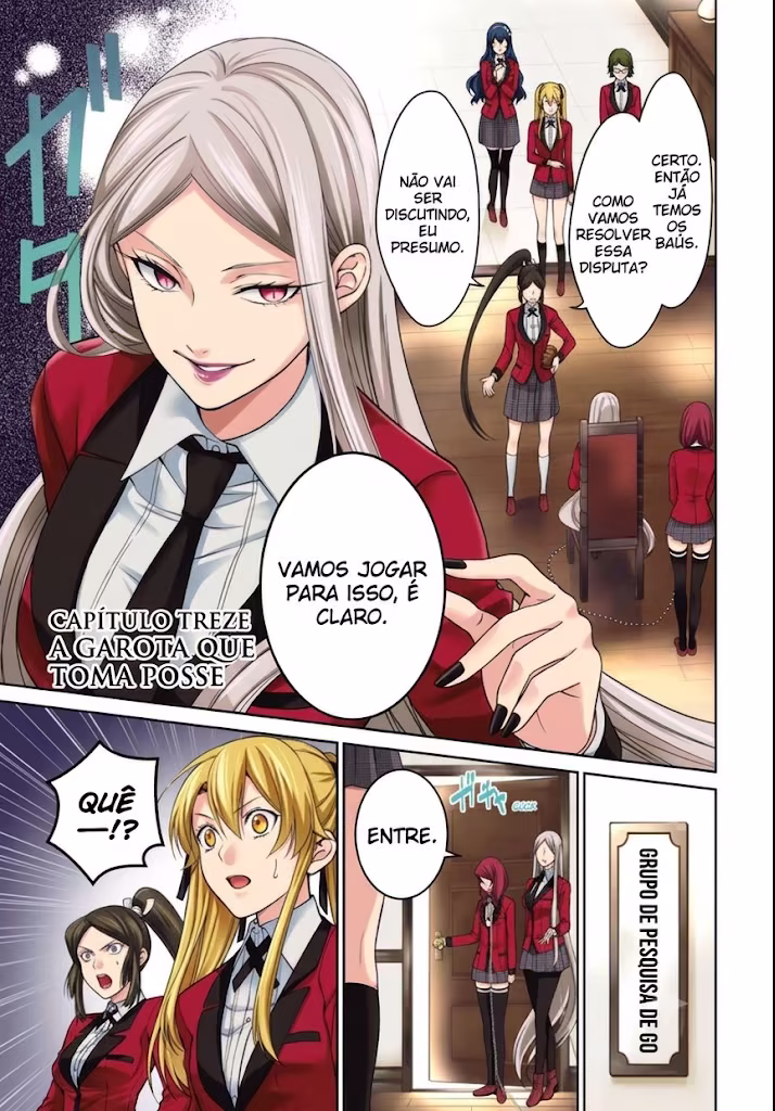 Kakegurui Twin, capítulo 13, página 2