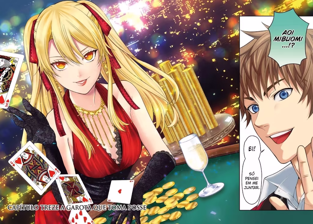 Kakegurui Twin, capítulo 13, página 3