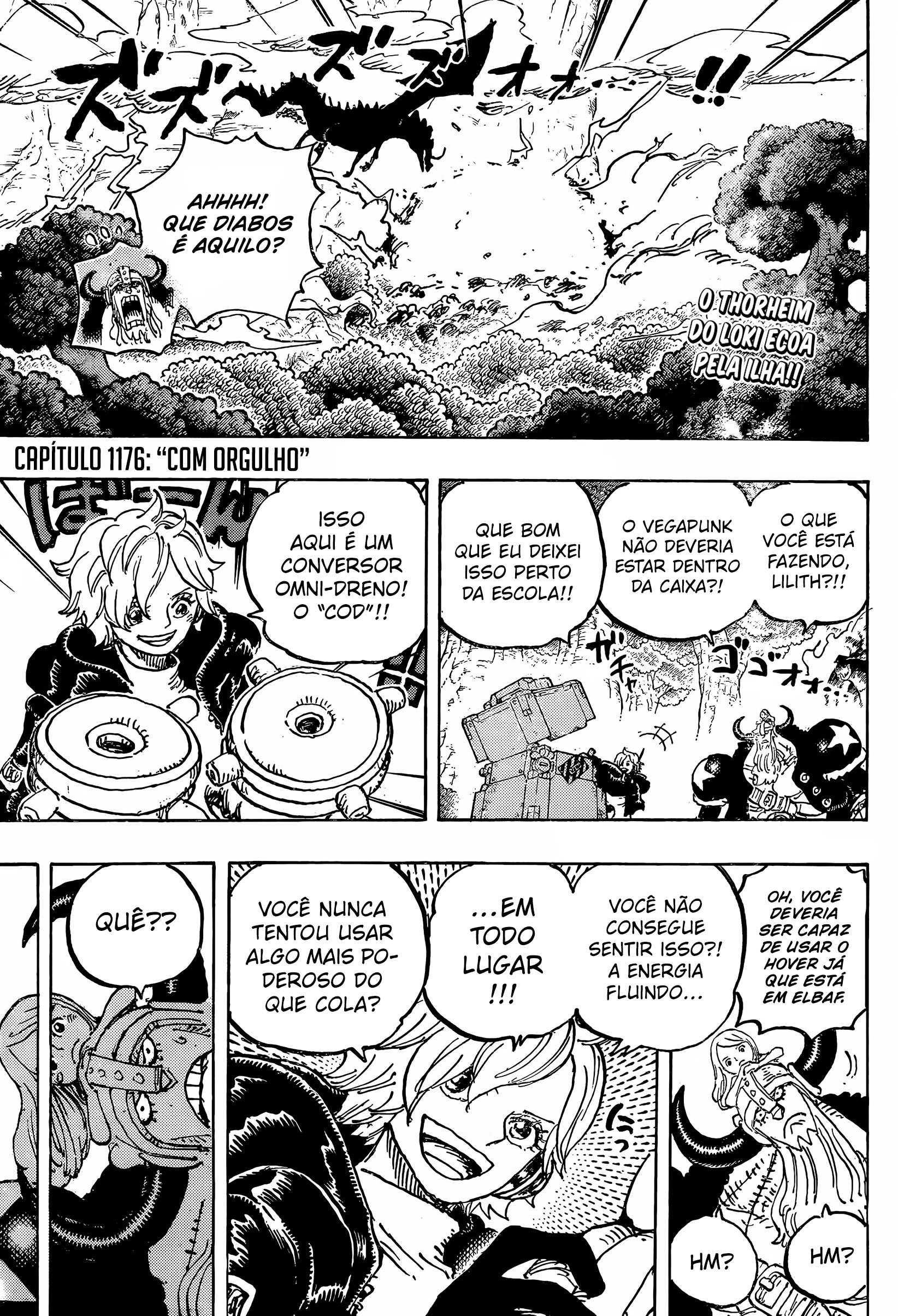 One Piece, capítulo 1176, página 3