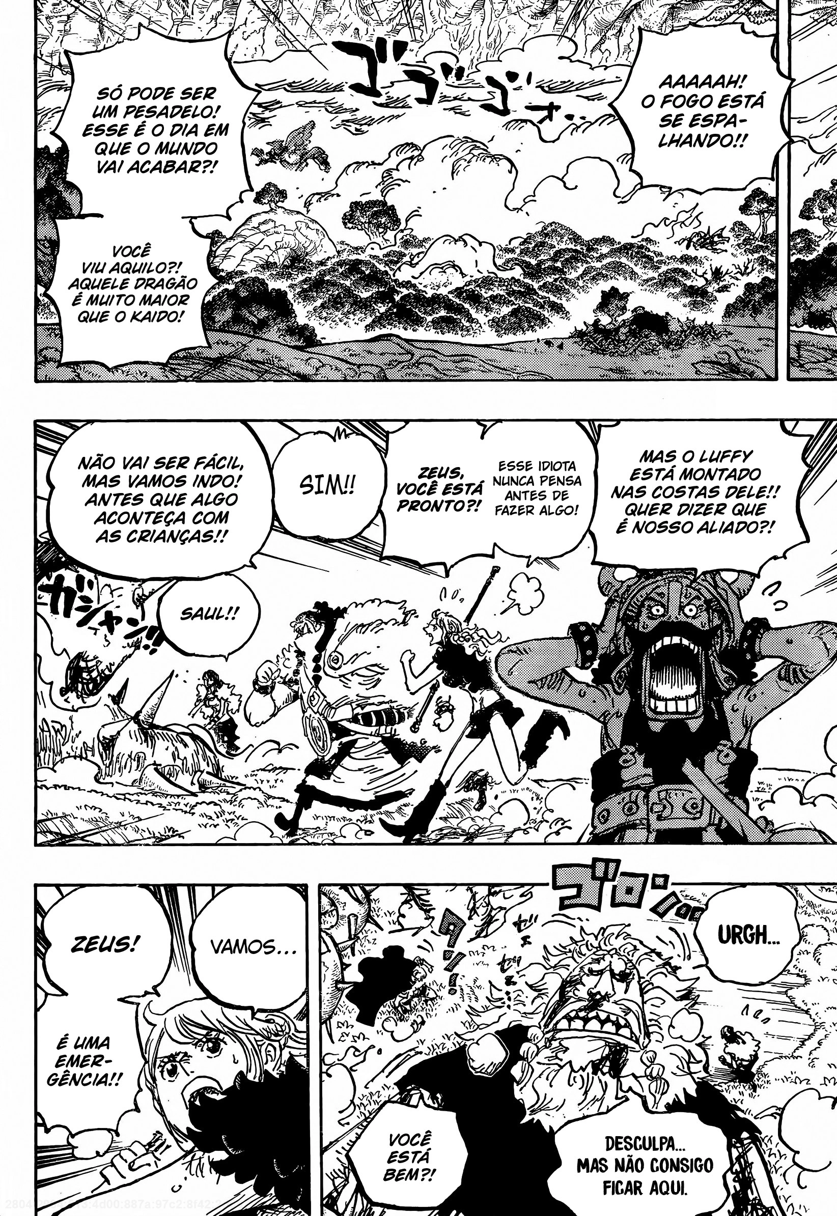 One Piece, capítulo 1176, página 4