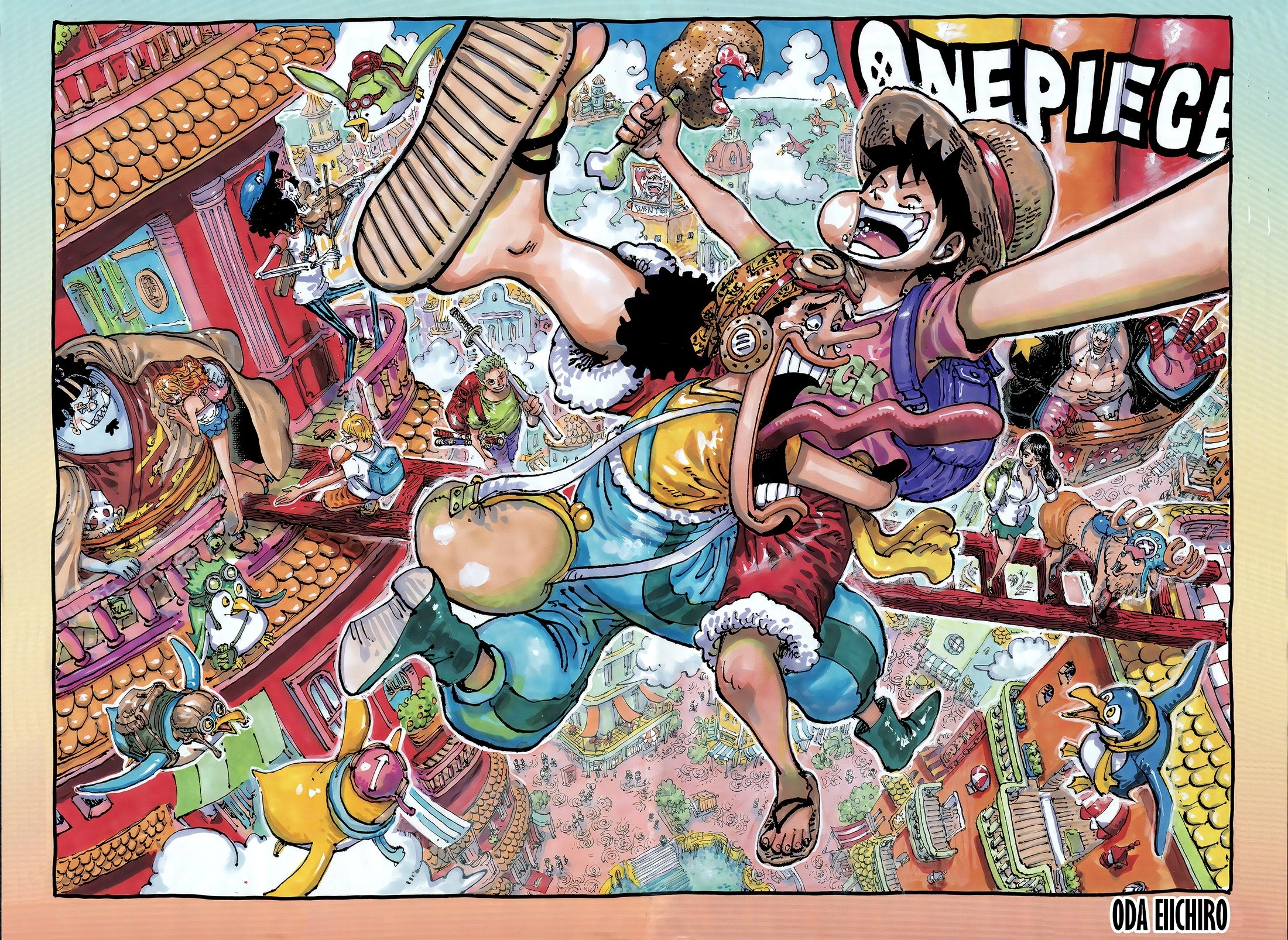One Piece, capítulo 1155, página 3
