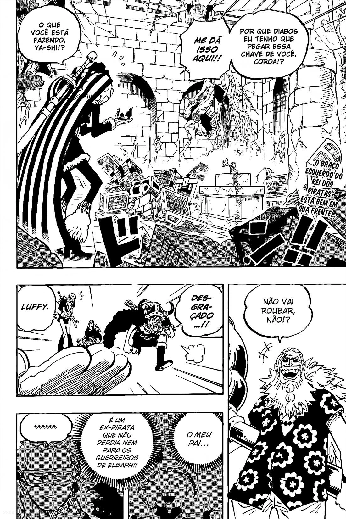 One Piece, capítulo 1140, página 4