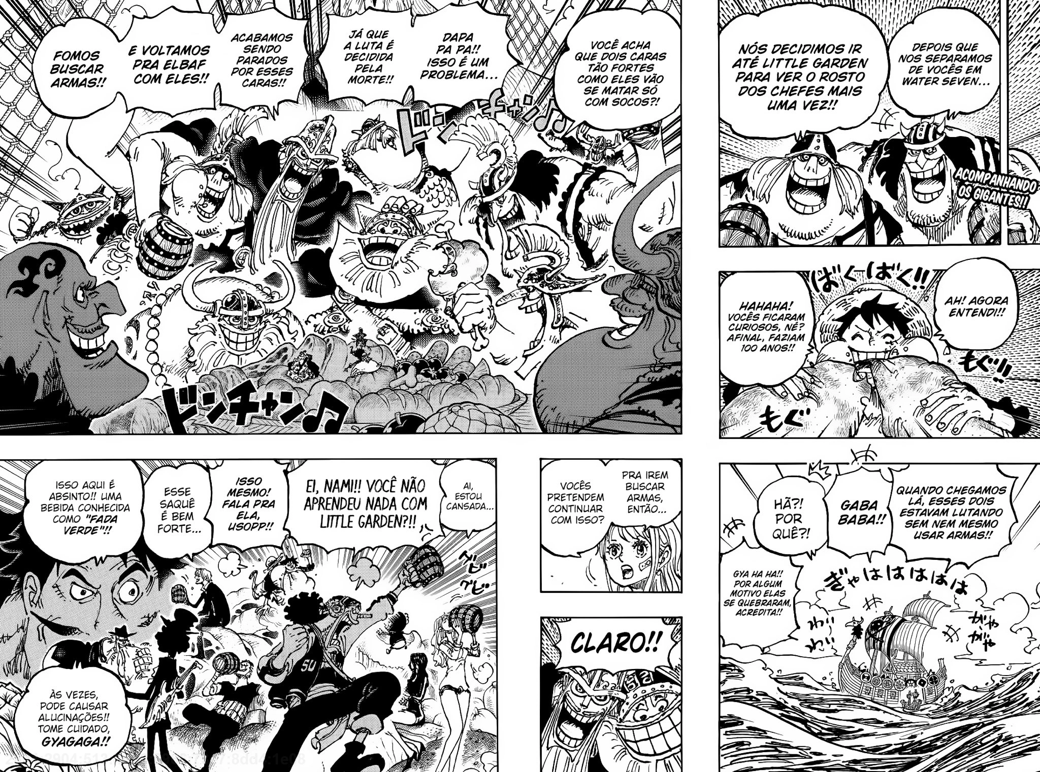 One Piece, capítulo 1126, página 3