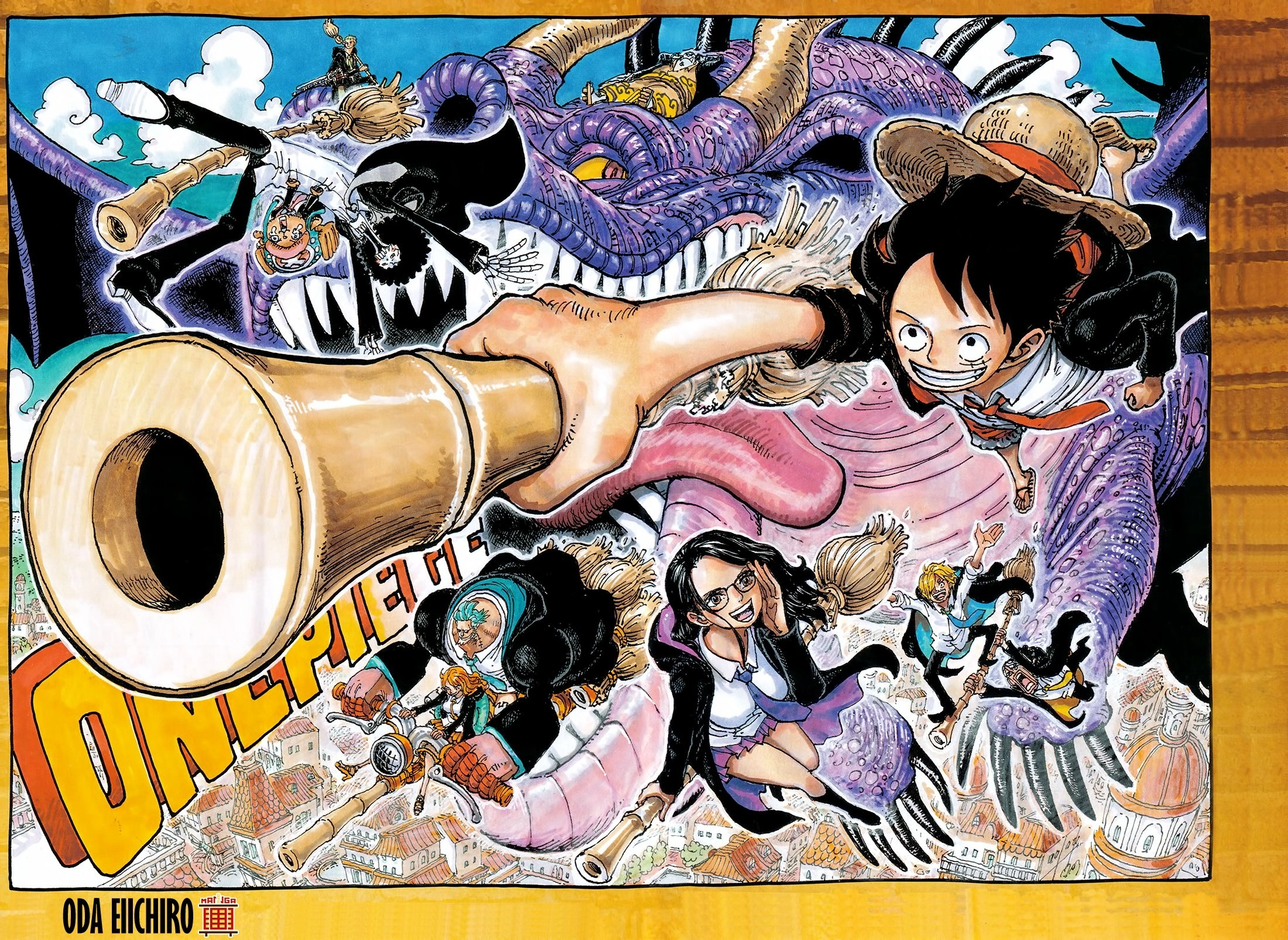 One Piece, capítulo 1128, página 4