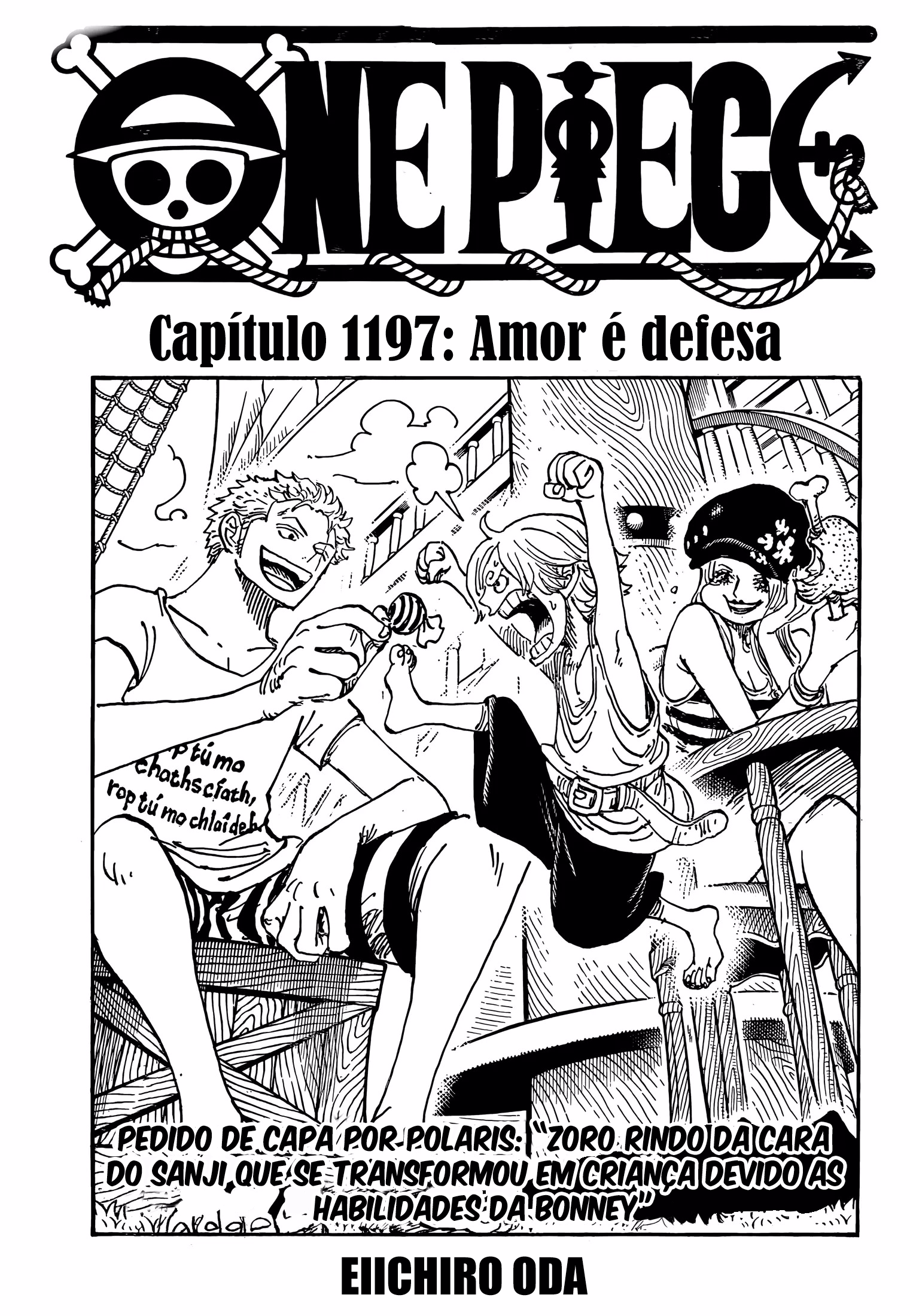 One Piece, capítulo 1197, página 2