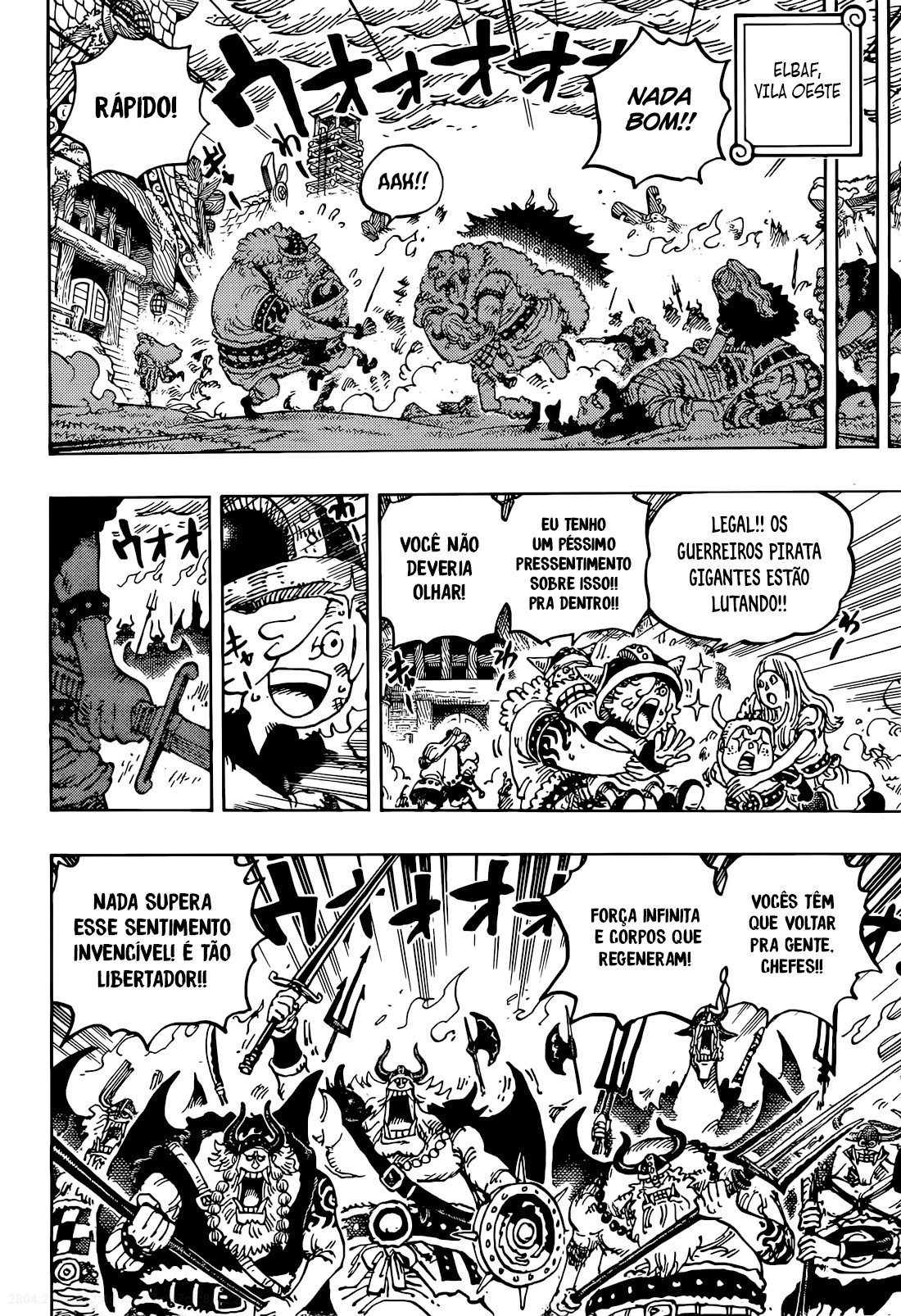 One Piece, capítulo 1177, página 3