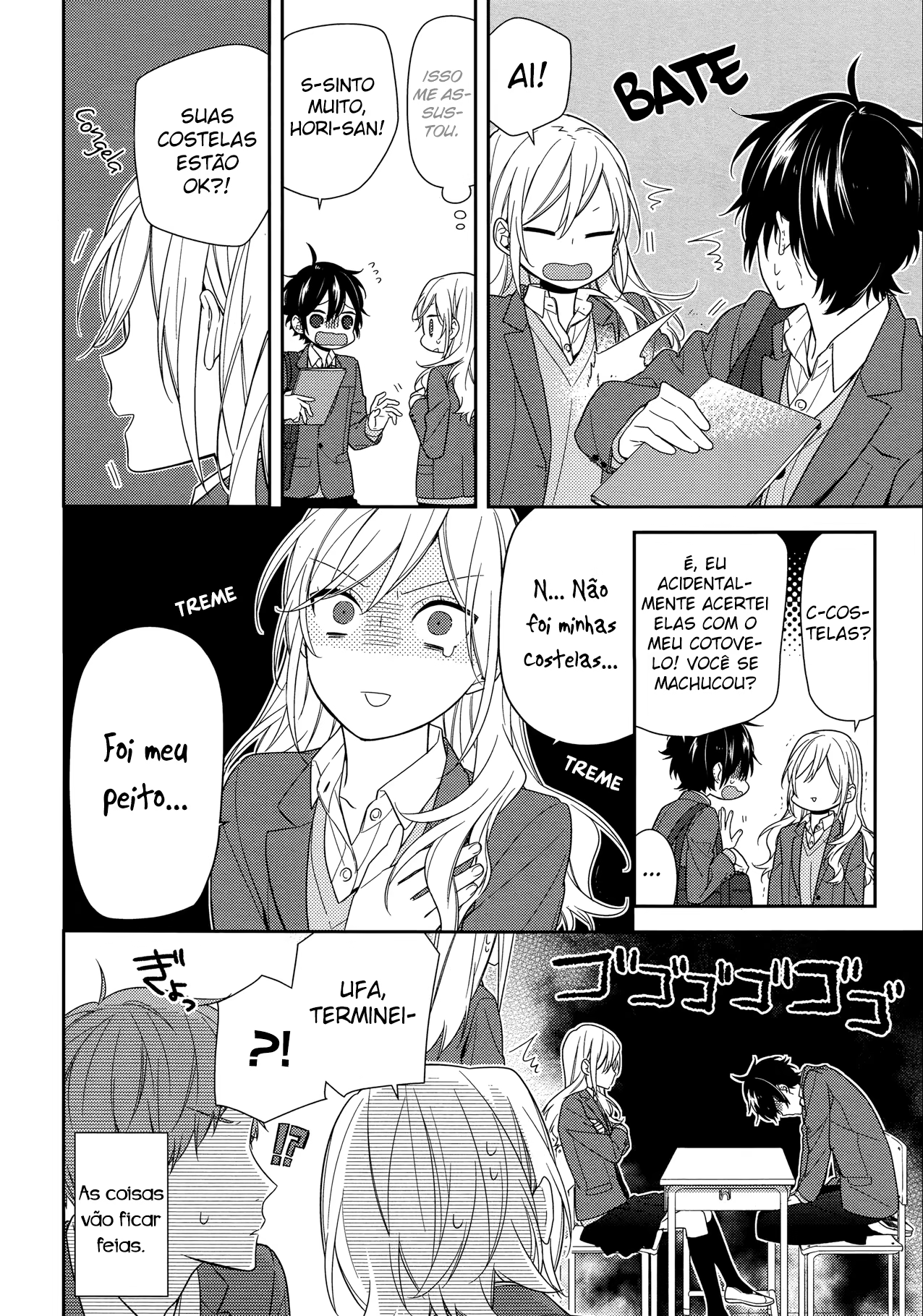 Horimiya, capítulo 65, página 3