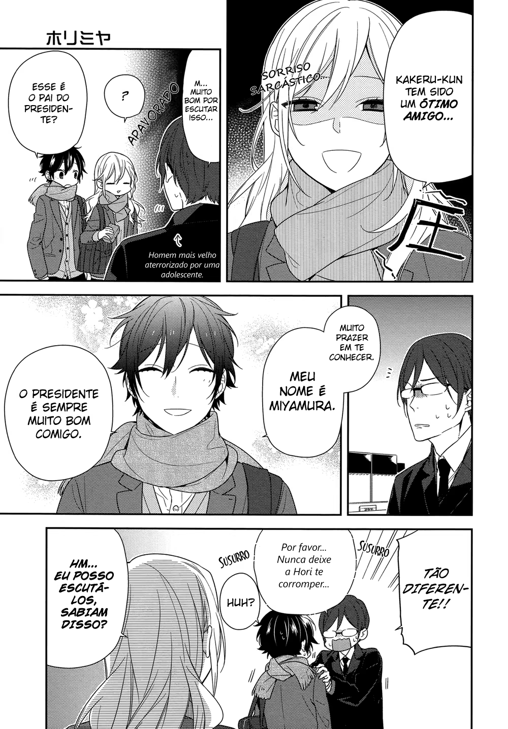 Horimiya, capítulo 68, página 3