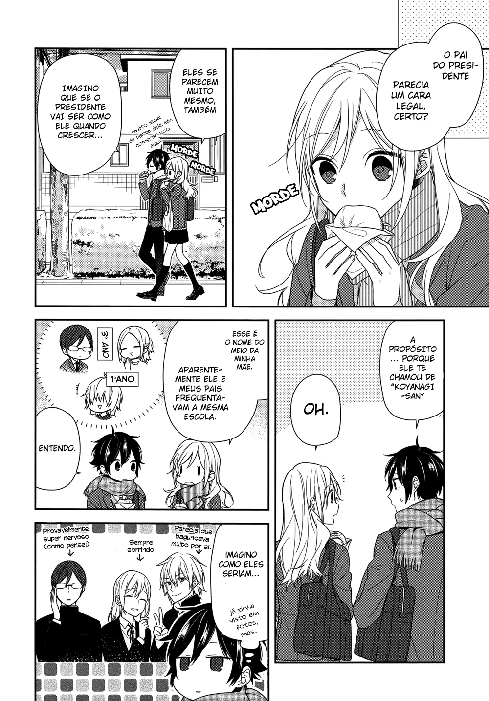 Horimiya, capítulo 68, página 4